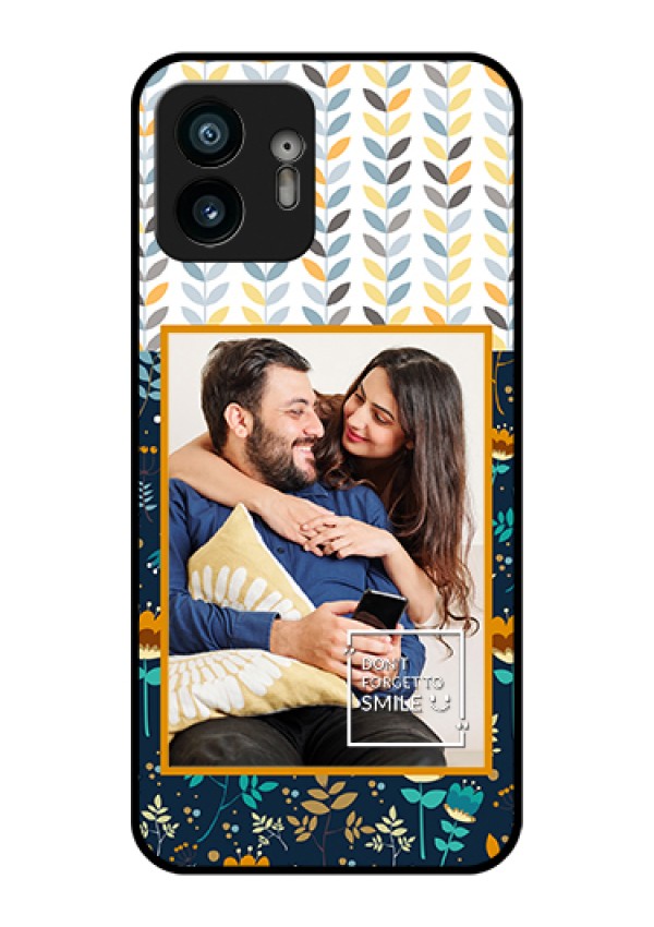 Nothing Phone 2 Custom Glass Phone Case - Pattern Design