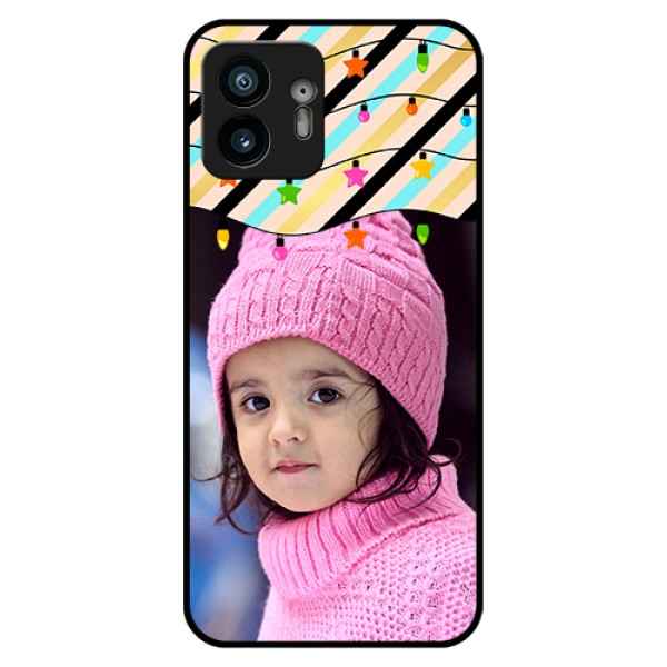 Nothing Phone 2 Custom Glass Phone Case - Lights Hanging Design Nothing Phone 2 Custom Glass Phone Case - Lights Hanging Design