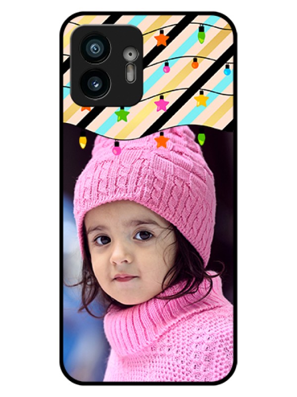 Custom Nothing Phone 2 Custom Glass Phone Case - Lights Hanging Design