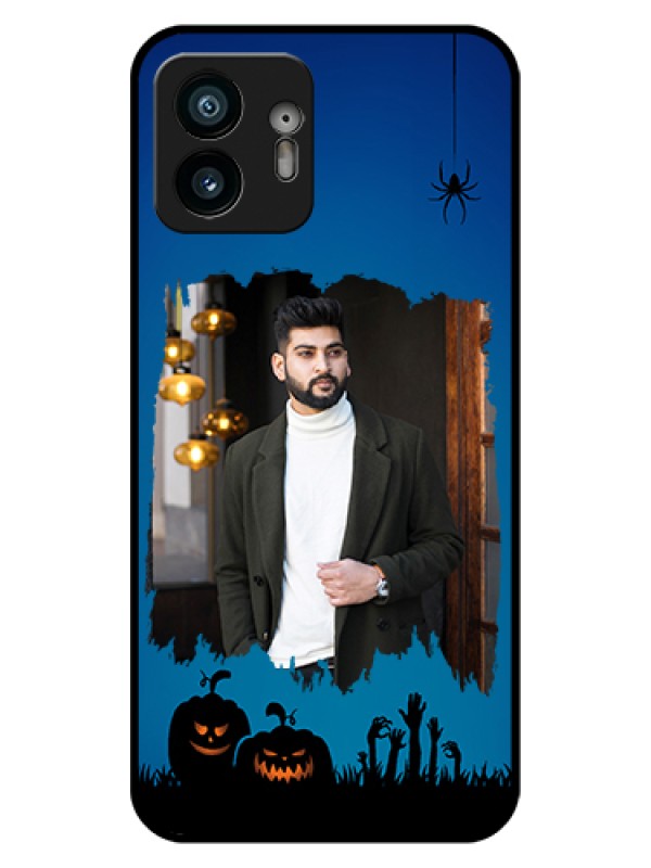 Custom Nothing Phone 2 Custom Glass Phone Case - With Pro Halloween Design