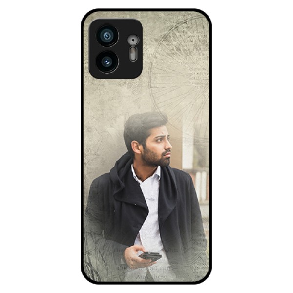 Nothing Phone 2 Custom Glass Phone Case - With Vintage Design