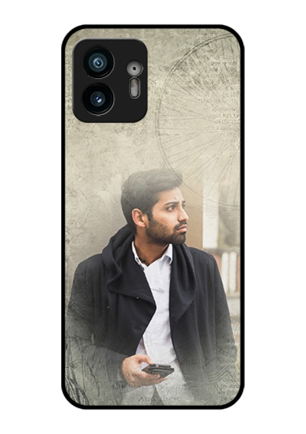 Nothing Phone 2 Custom Glass Phone Case - With Vintage Design