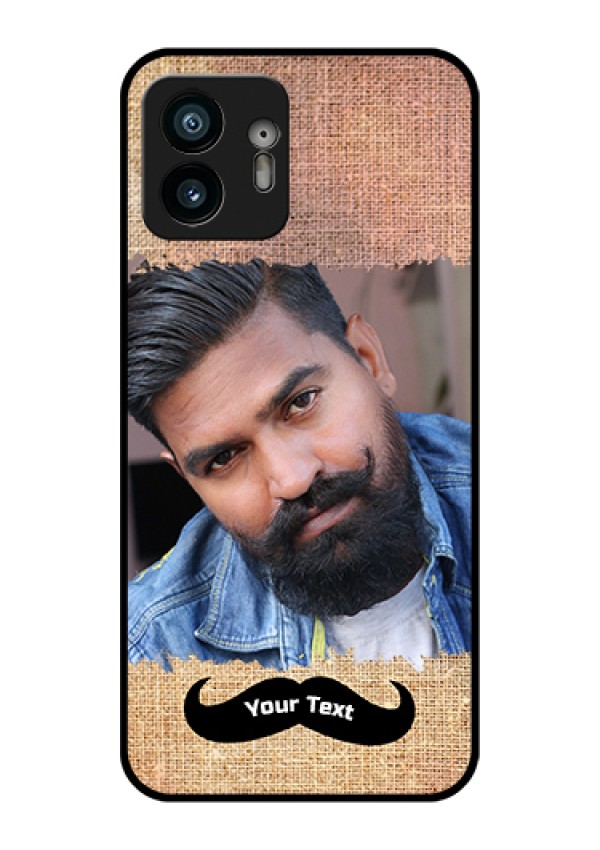 Nothing Phone 2 Custom Glass Phone Case - With Texture Design