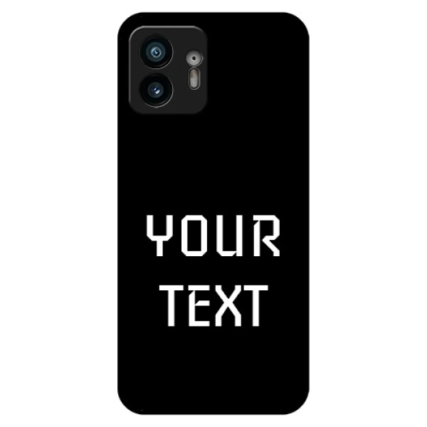 Nothing Phone 2 Custom Glass Phone Case - Your Name Design