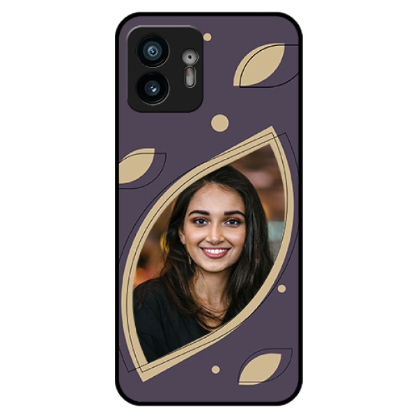Nothing Phone 2 Custom Glass Phone Case - Falling Leaf Design