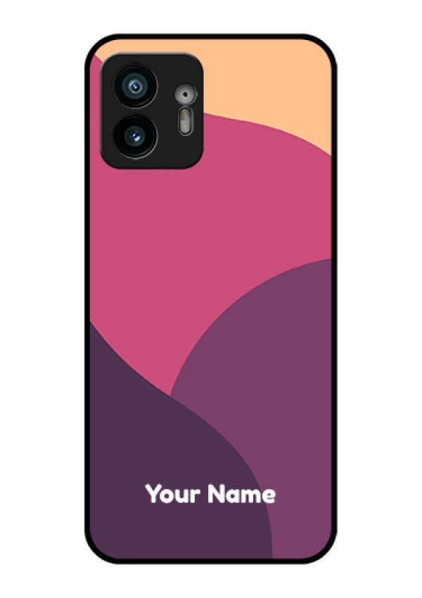 Nothing Phone 2 Custom Glass Phone Case - Mixed Multi - Colour Abstract Art Design