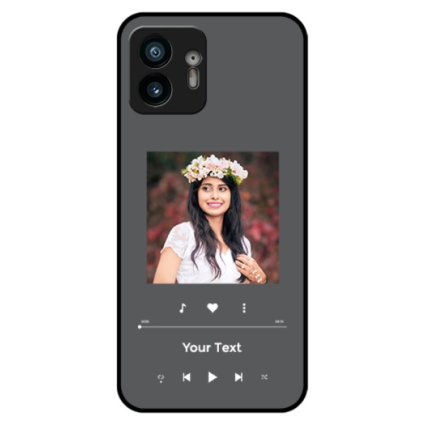 Nothing Phone 2 Custom Glass Phone Case - Play The Music Design