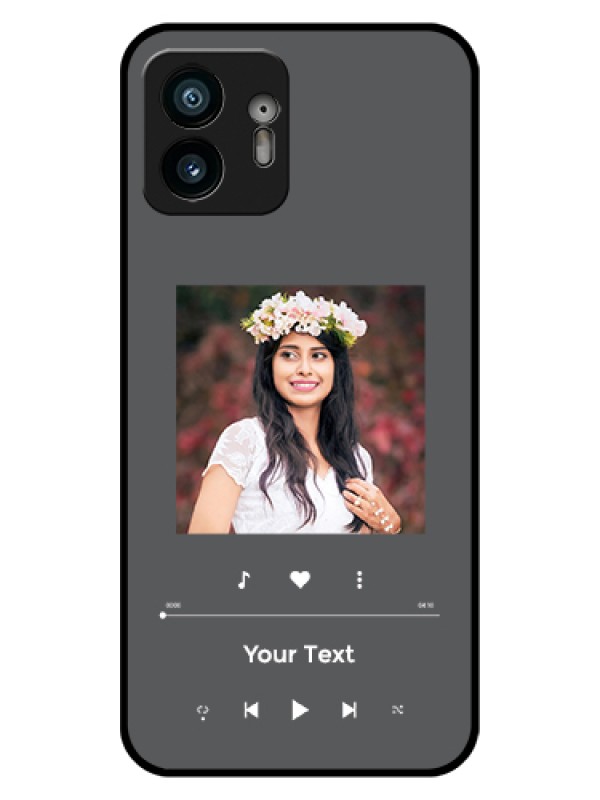 Custom Nothing Phone 2 Custom Glass Phone Case - Play The Music Design