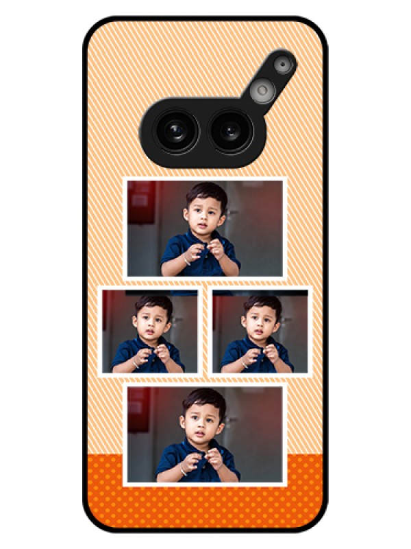 Custom Nothing Phone 2A 5G Custom Glass Phone Case - Bulk Photos Upload Design