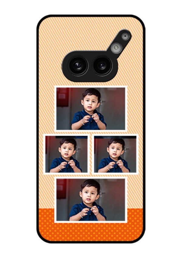 Nothing Phone 2A 5G Custom Glass Phone Case - Bulk Photos Upload Design