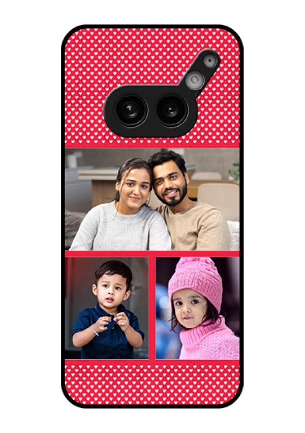 Nothing Phone 2A 5G Custom Glass Phone Case - Bulk Photo Upload Design