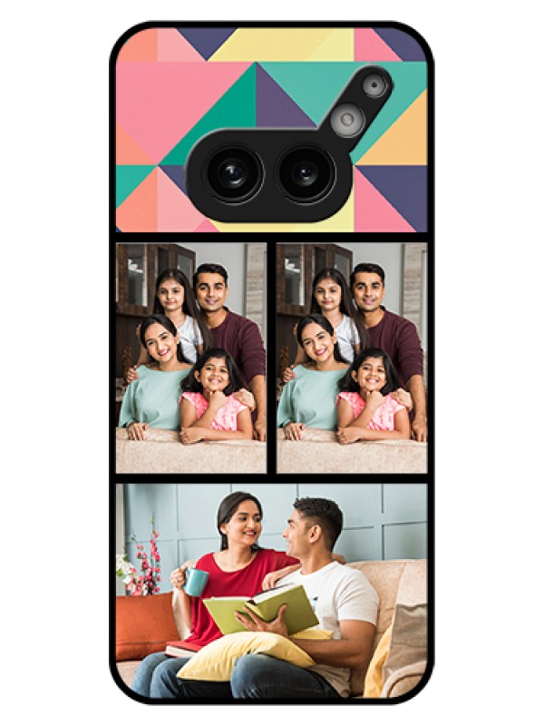 Custom Nothing Phone 2A 5G Custom Glass Phone Case - Bulk Pic Upload Design