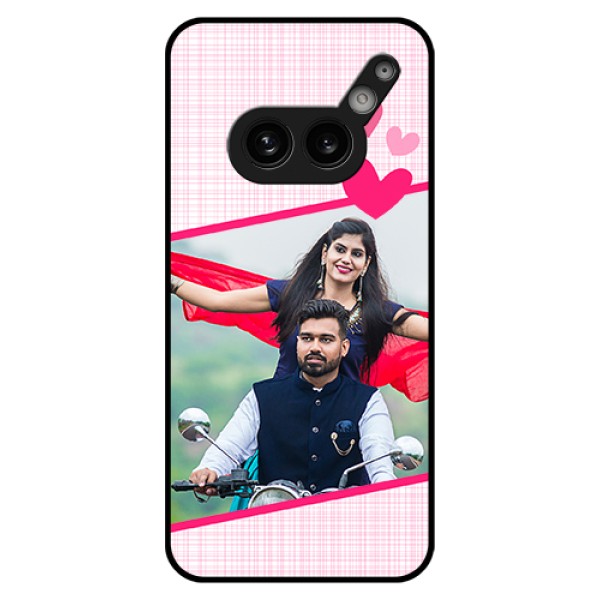 Nothing Phone 2A 5G Custom Glass Phone Case - Love Shape Heart Design Nothing Phone 2A 5G Custom Glass Phone Case - Love Shape Heart Design