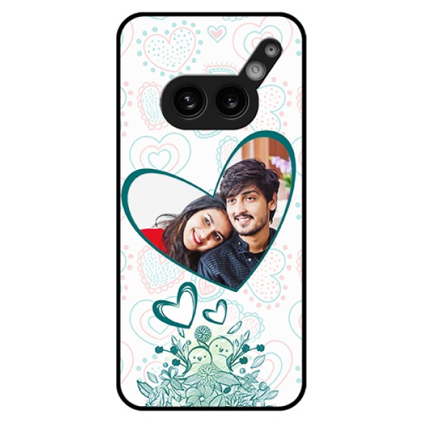 Nothing Phone 2A 5G Custom Glass Phone Case - Premium Couple Design