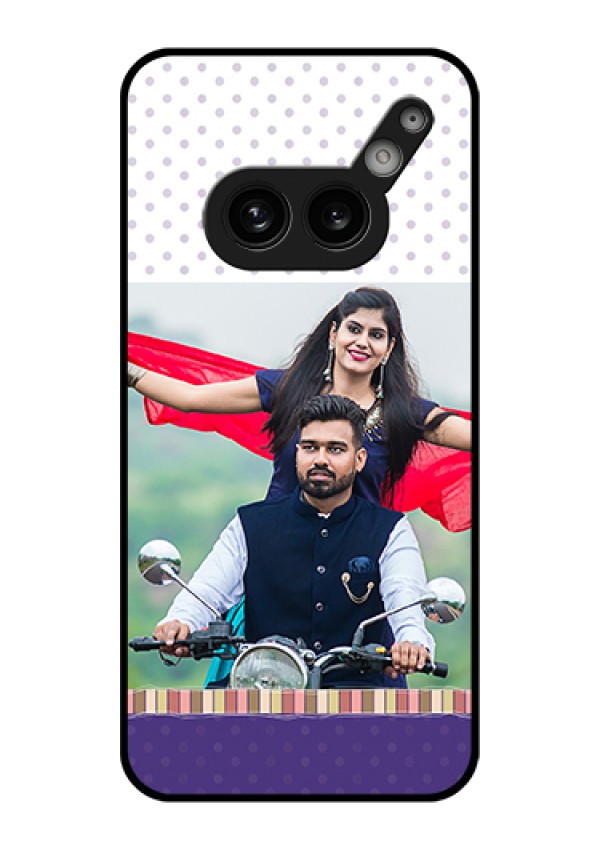 Nothing Phone 2A 5G Custom Glass Phone Case - Cute Family Design
