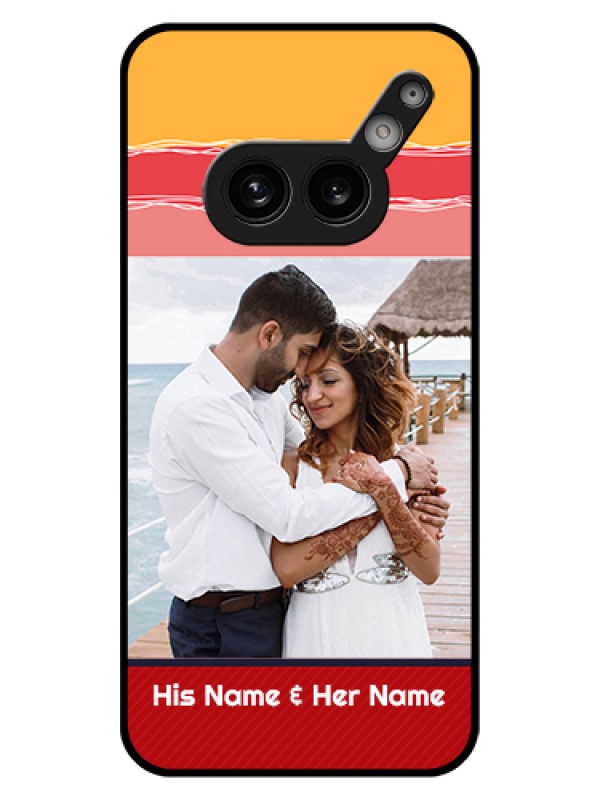 Custom Nothing Phone 2A 5G Custom Glass Phone Case - Colorful Case Design