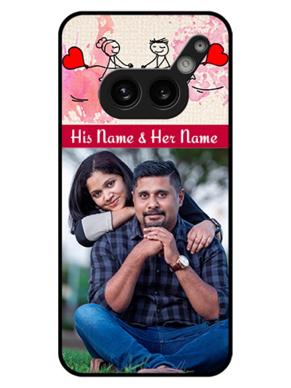 Custom Nothing Phone 2A 5G Custom Glass Phone Case - You And Me Case Design