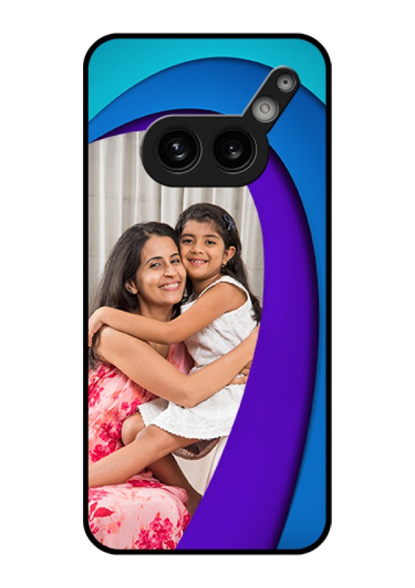 Nothing Phone 2A 5G Custom Glass Phone Case - Simple Pattern Design