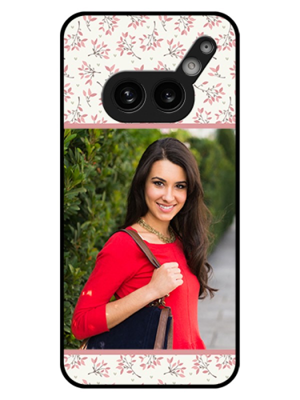 Custom Nothing Phone 2A 5G Custom Glass Phone Case - Stunning Floral Design