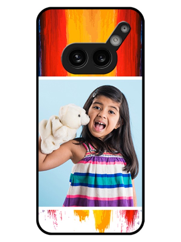 Custom Nothing Phone 2A 5G Custom Glass Phone Case - Multi Color Design