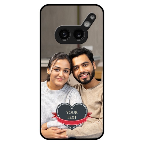 Nothing Phone 2A 5G Custom Glass Phone Case - Just Married Couple Design