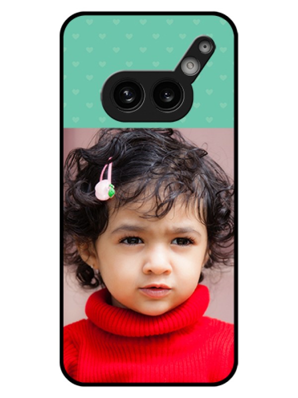 Custom Nothing Phone 2A 5G Custom Glass Phone Case - Lovers Picture Design