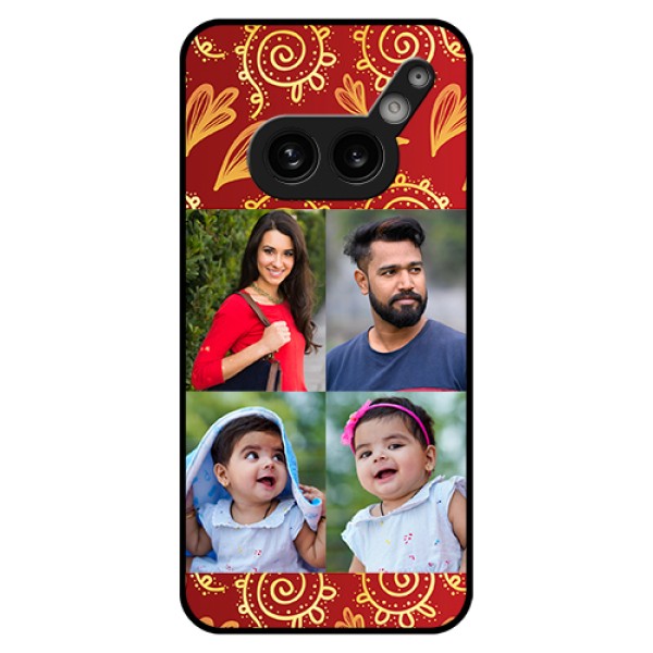 Nothing Phone 2A 5G Custom Glass Phone Case - 4 Image Traditional Design