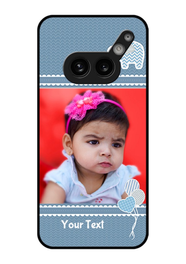 Nothing Phone 2A 5G Custom Glass Phone Case - With Kids Pattern Design