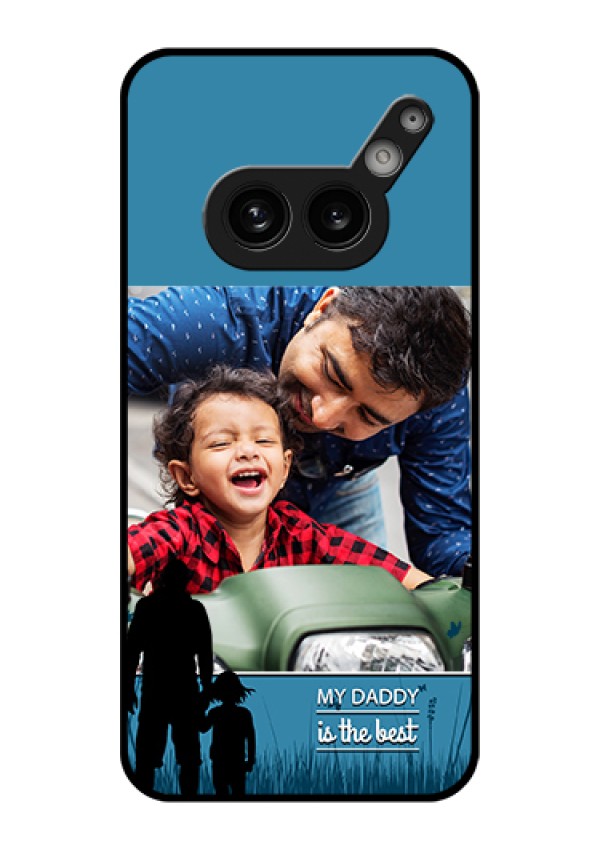Nothing Phone 2A 5G Custom Glass Phone Case - Best Dad Design