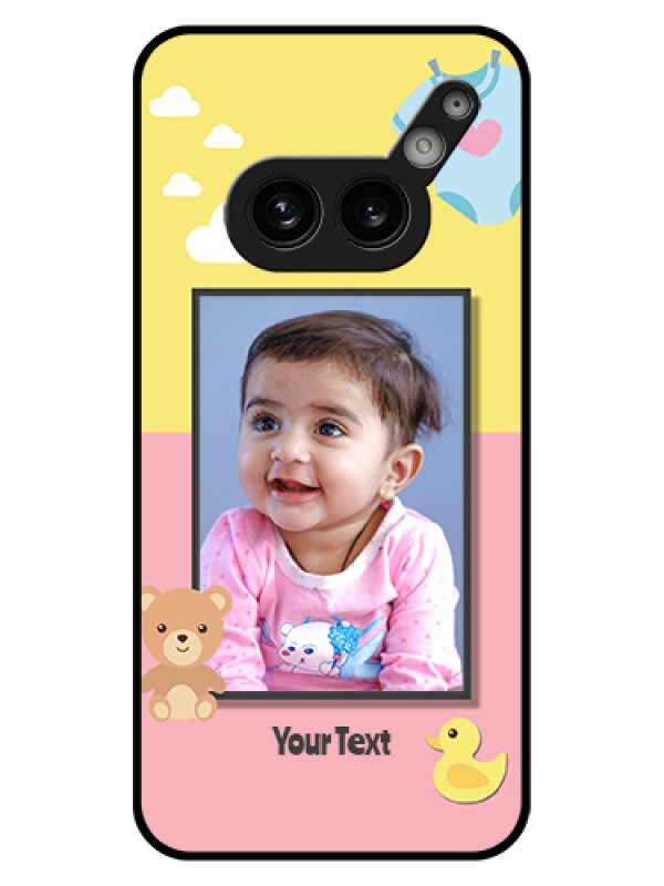 Custom Nothing Phone 2A 5G Custom Glass Phone Case - Kids 2 Color Design