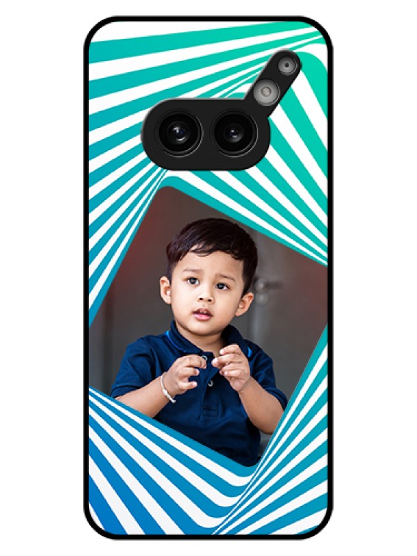 Custom Nothing Phone 2A 5G Custom Glass Phone Case - Abstract Spiral Design