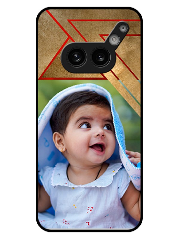 Custom Nothing Phone 2A 5G Custom Glass Phone Case - Gradient Abstract Texture Design