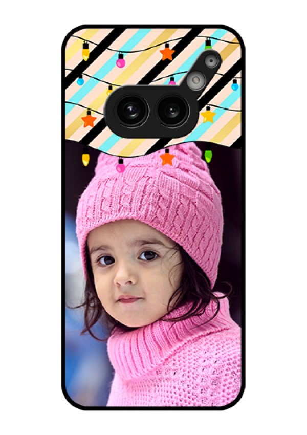 Nothing Phone 2A 5G Custom Glass Phone Case - Lights Hanging Design