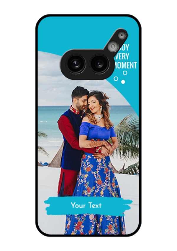 Nothing Phone 2A 5G Custom Glass Phone Case - Happy Moment Design