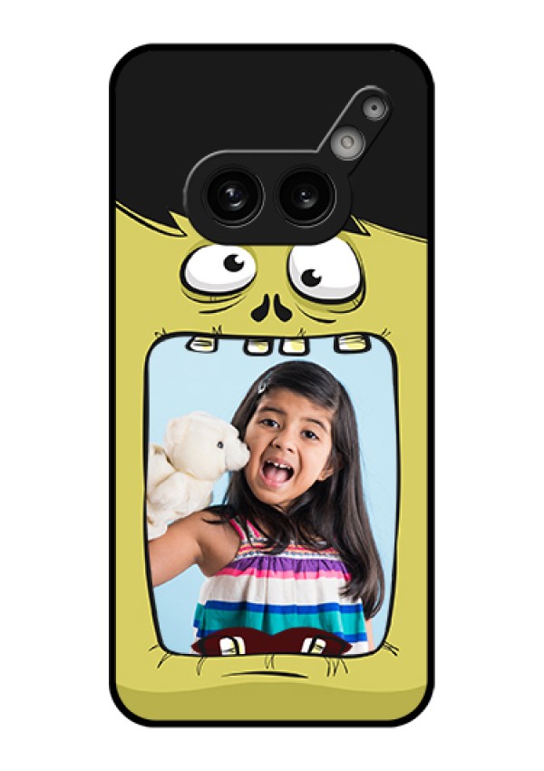Nothing Phone 2A 5G Custom Glass Phone Case - Cartoon Monster Back Case Design