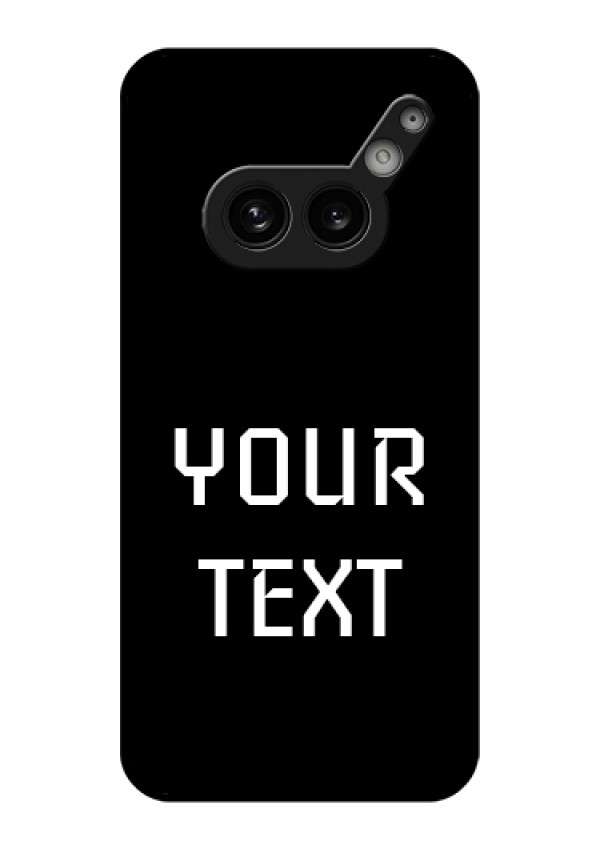 Nothing Phone 2A 5G Custom Glass Phone Case - Your Name Design