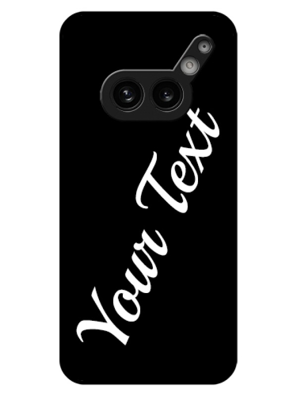 Custom Nothing Phone 2A 5G Custom Glass Phone Case - With Your Name Design