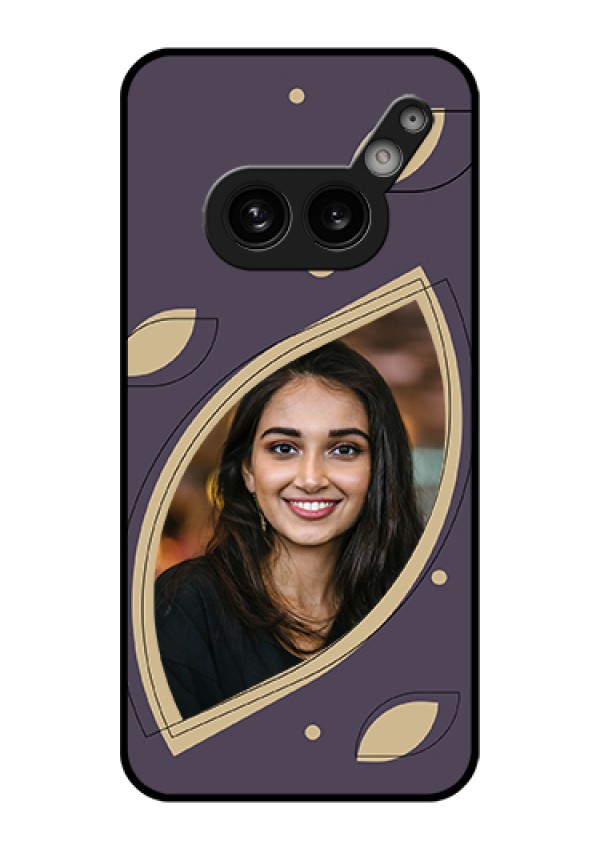 Nothing Phone 2A 5G Custom Glass Phone Case - Falling Leaf Design