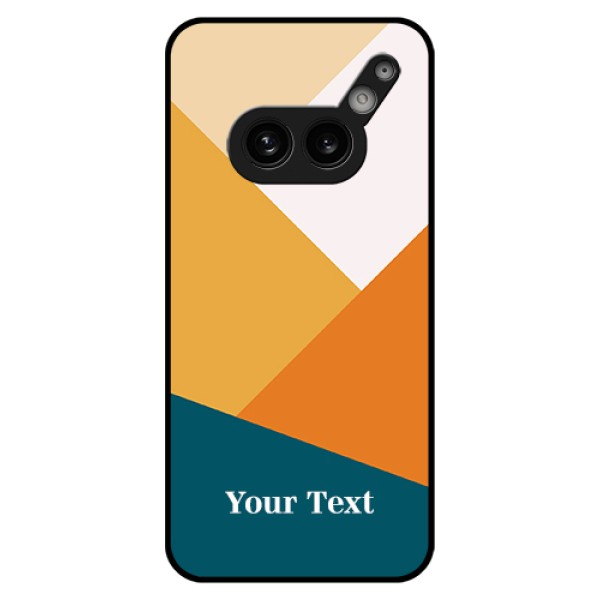 Nothing Phone 2A 5G Custom Glass Phone Case - Stacked Multi - Colour Design Nothing Phone 2A 5G Custom Glass Phone Case - Stacked Multi - Colour Design