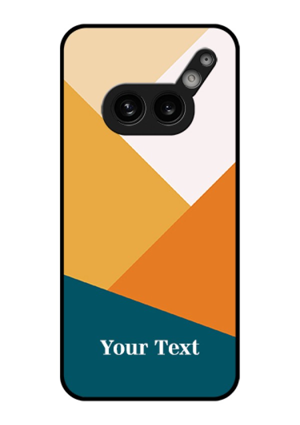 Nothing Phone 2A 5G Custom Glass Phone Case - Stacked Multi - Colour Design