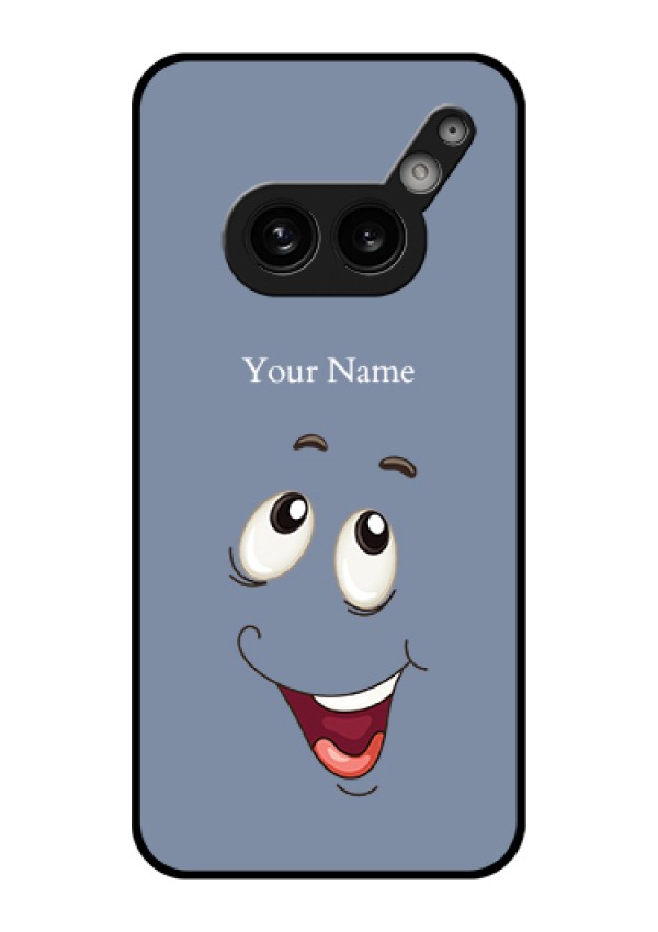Nothing Phone 2A 5G Custom Glass Phone Case - Laughing Cartoon Face Design