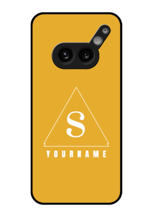 Nothing Phone 2A 5G Custom Glass Phone Case - Simple Triangle Design