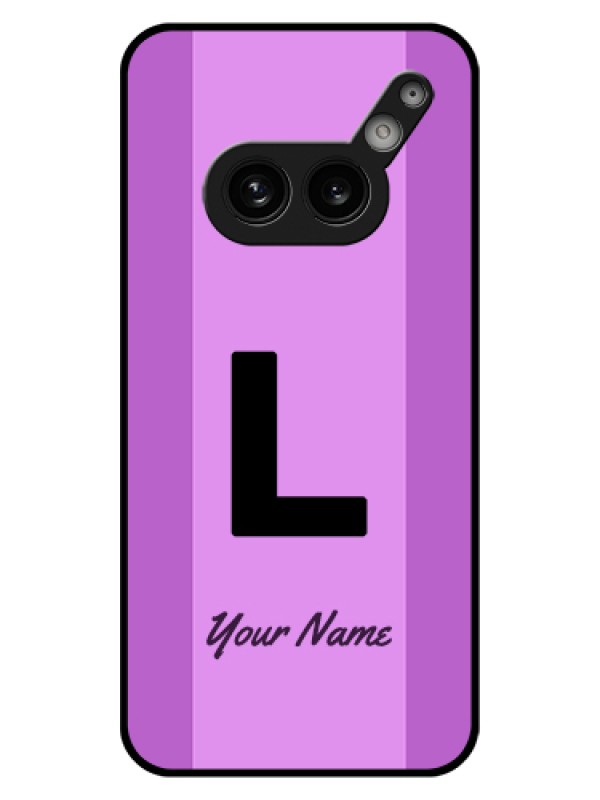 Custom Nothing Phone 2A 5G Custom Glass Phone Case - Tricolor Custom Text Design