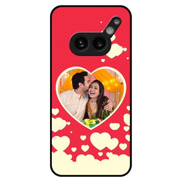 Nothing Phone 2A Plus Custom Glass Phone Case - Love Symbols Phone Cover Design Nothing Phone 2A Plus Custom Glass Phone Case - Love Symbols Phone Cover Design