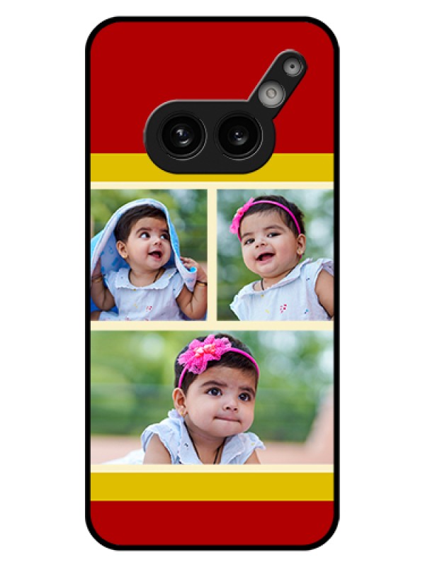 Custom Nothing Phone 2A Plus Custom Glass Phone Case - Multiple Pic Upload Design