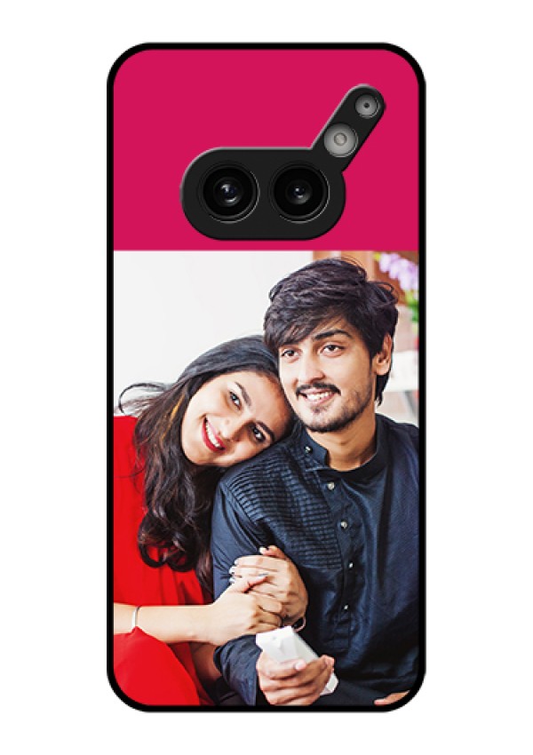 Nothing Phone 2A Plus Custom Glass Phone Case - Anniversary Cover Design