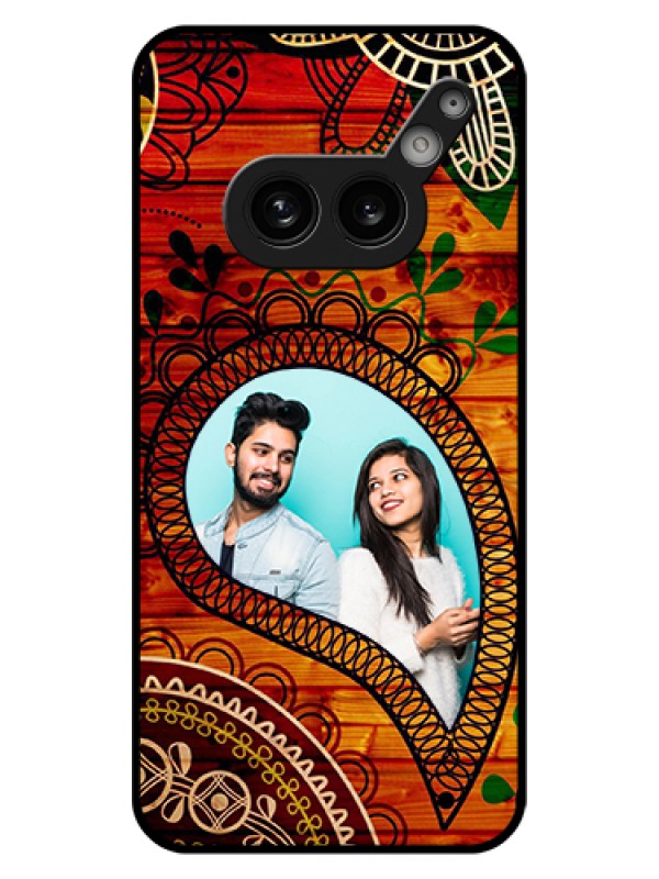 Custom Nothing Phone 2A Plus Custom Glass Phone Case - Abstract Colorful Design