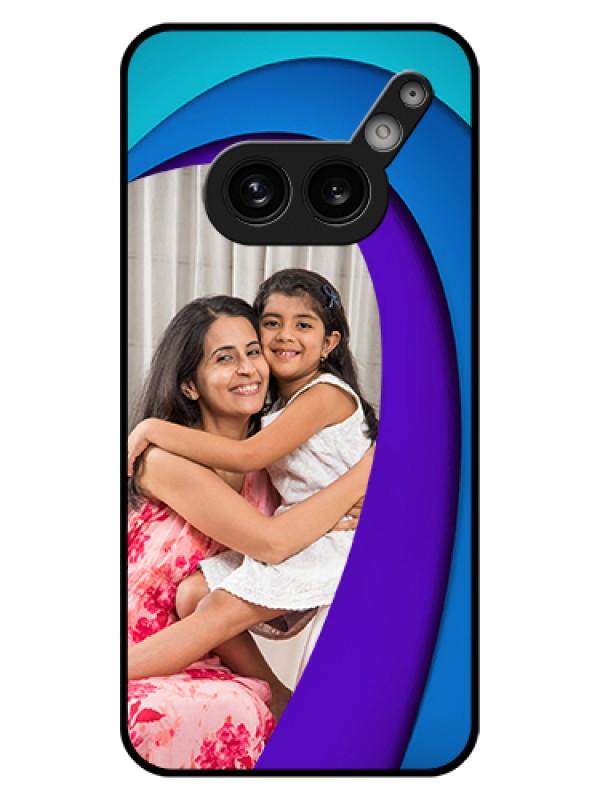 Custom Nothing Phone 2A Plus Custom Glass Phone Case - Simple Pattern Design