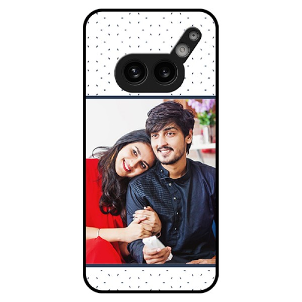 Nothing Phone 2A Plus Custom Glass Phone Case - Premium Dot Design