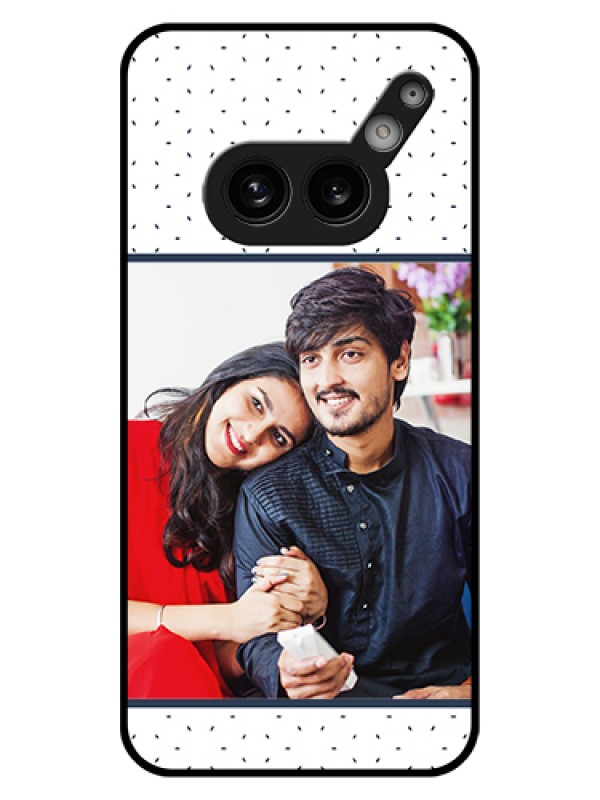 Custom Nothing Phone 2A Plus Custom Glass Phone Case - Premium Dot Design